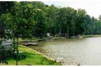 Lake and shore line