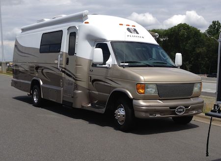 camper van style motor home